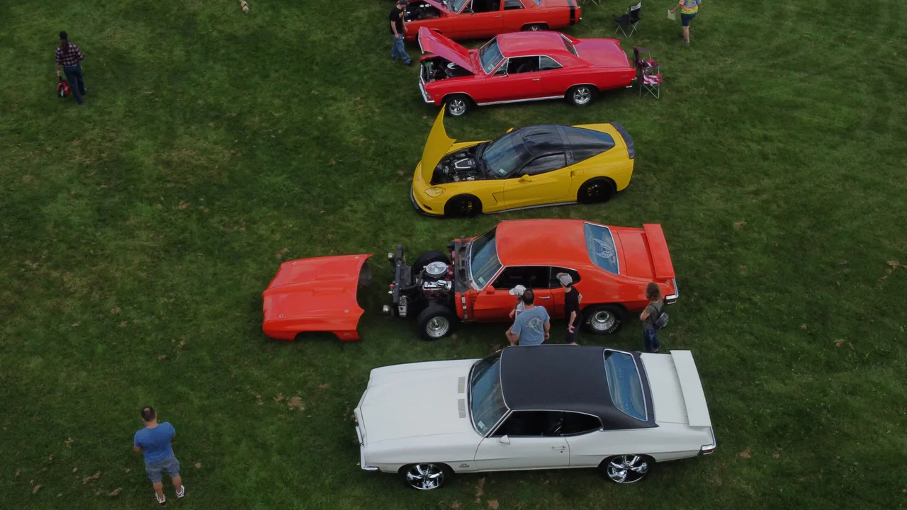 A car show photograph from Brandon’s collection